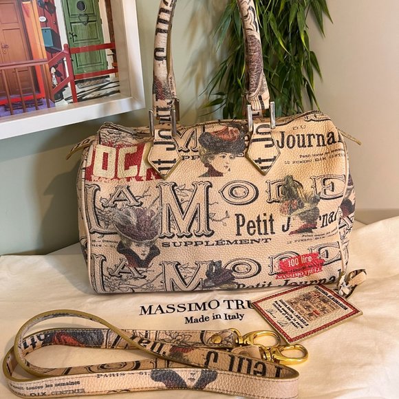 Limited Edition Made in Italy Massimo Trulli Handbag - Picture 2 of 16